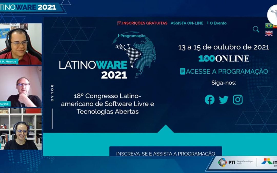 Participación de los estudiantes de la carrera de Ingeniería en Informática en el evento de Latinoware edición 2021