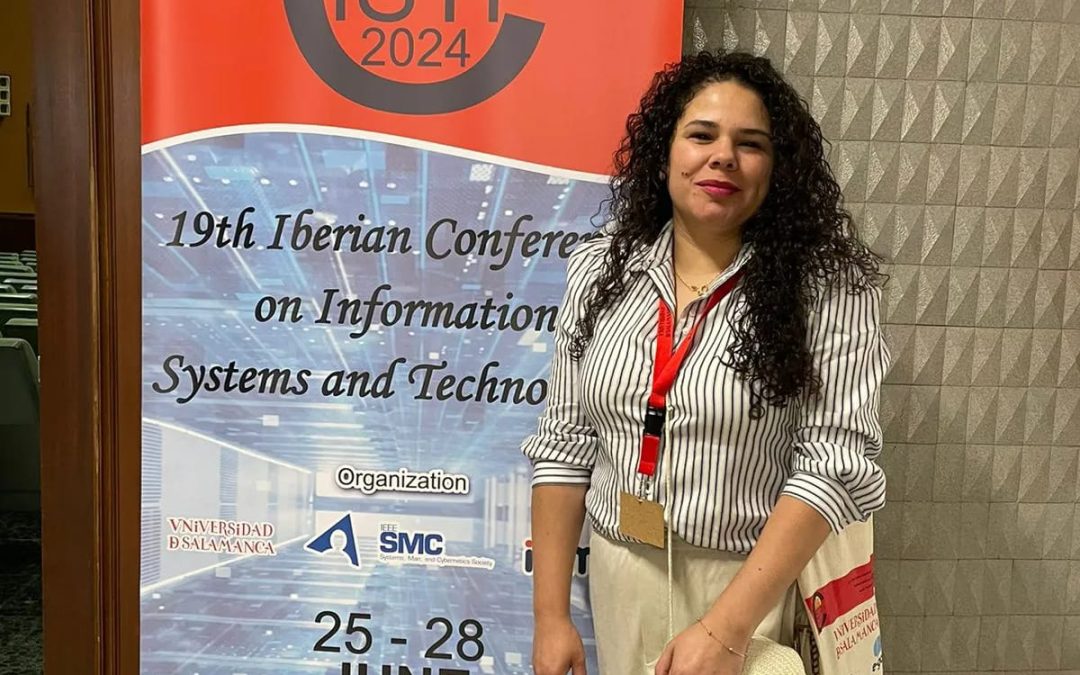 Ing. Claudia Ibarrola representa a la Carrera de Ingeniería en Informática en el evento CIST